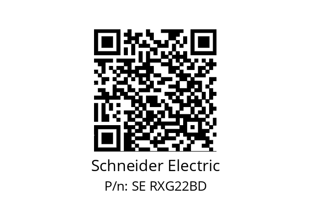   Schneider Electric SE RXG22BD