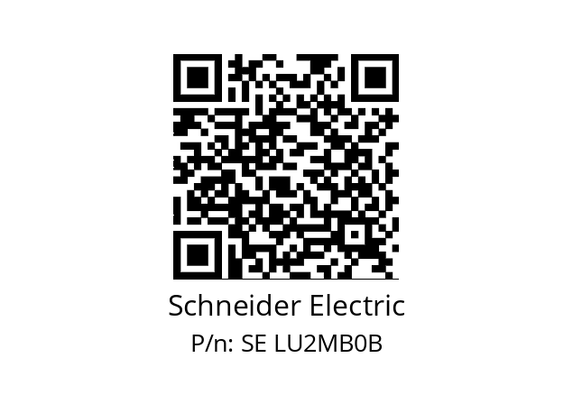   Schneider Electric SE LU2MB0B