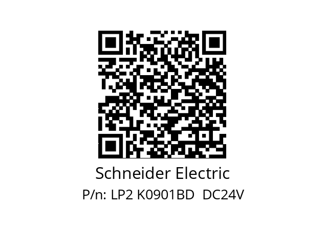   Schneider Electric LP2 K0901BD  DC24V