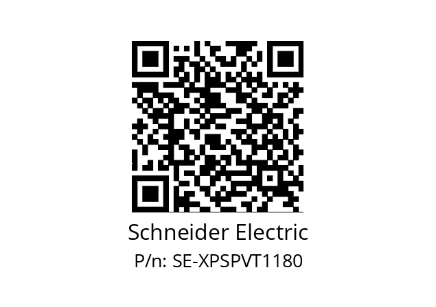   Schneider Electric SE-XPSPVT1180