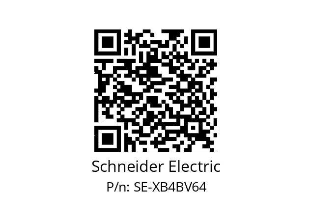   Schneider Electric SE-XB4BV64