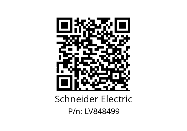   Schneider Electric LV848499