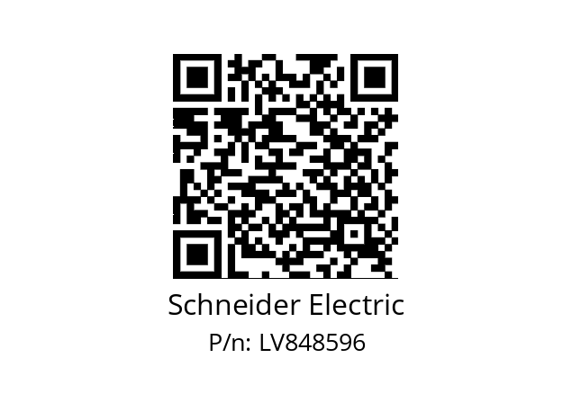   Schneider Electric LV848596