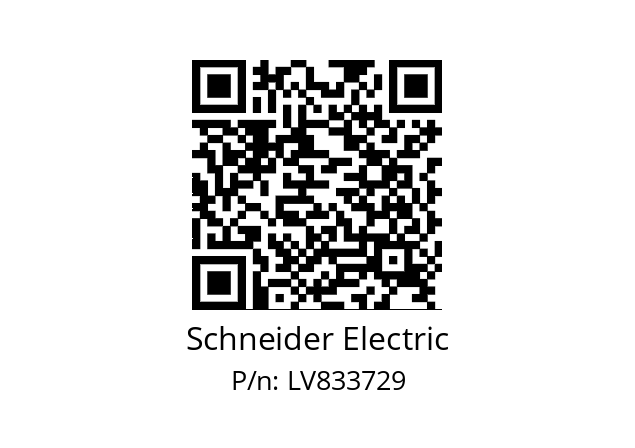   Schneider Electric LV833729