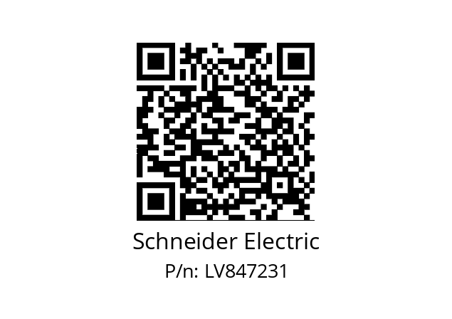   Schneider Electric LV847231