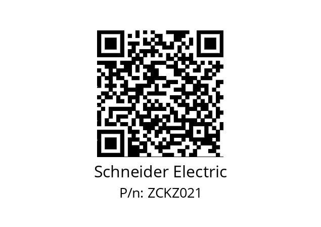   Schneider Electric ZCKZ021