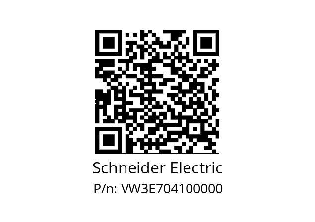   Schneider Electric VW3E704100000