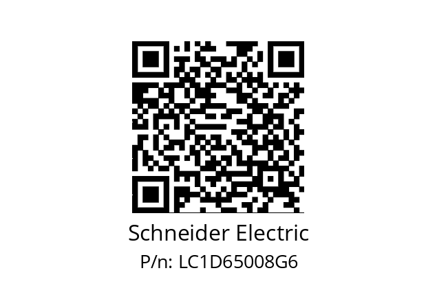   Schneider Electric LC1D65008G6