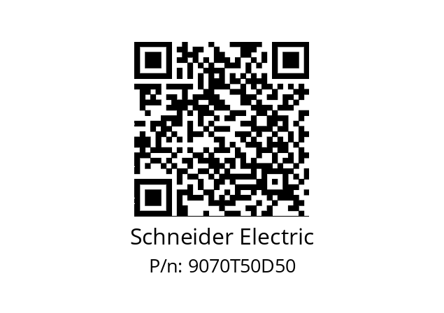   Schneider Electric 9070T50D50