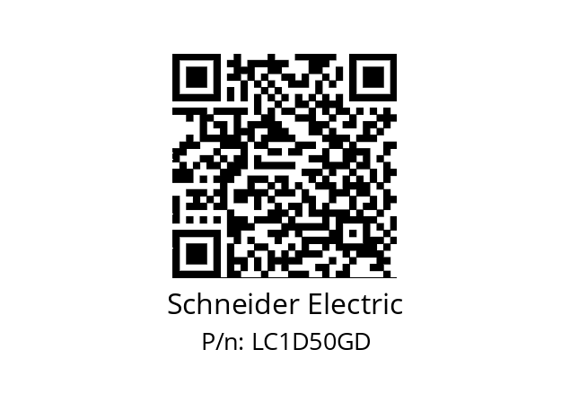   Schneider Electric LC1D50GD