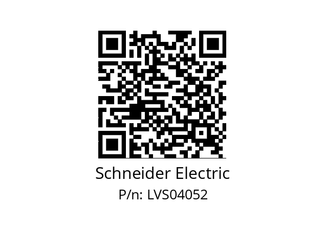   Schneider Electric LVS04052