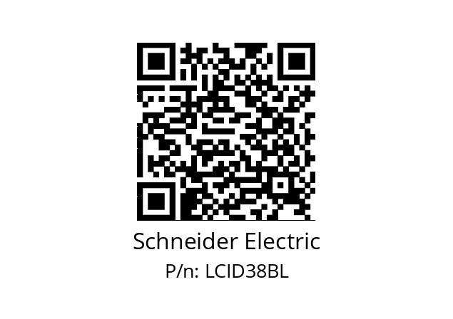   Schneider Electric LCID38BL