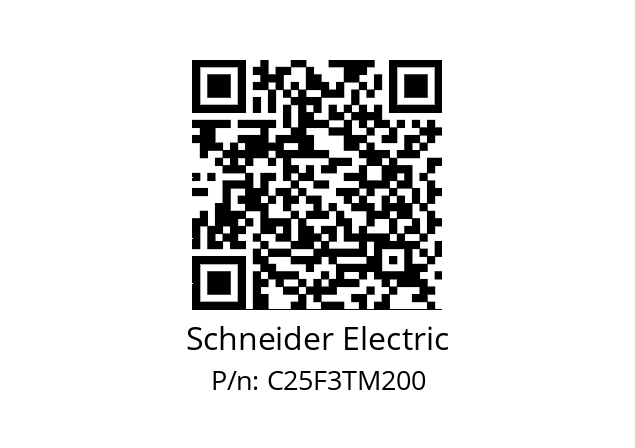   Schneider Electric C25F3TM200