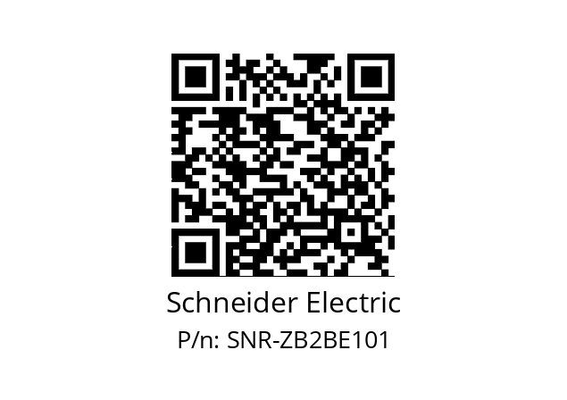   Schneider Electric SNR-ZB2BE101