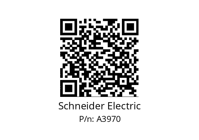   Schneider Electric A3970