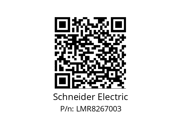   Schneider Electric LMR8267003