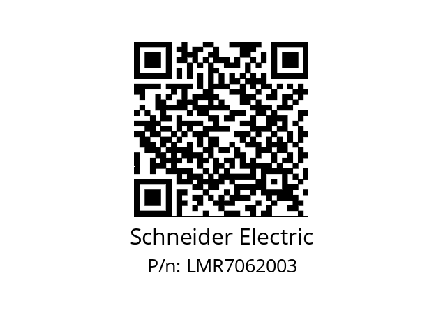   Schneider Electric LMR7062003