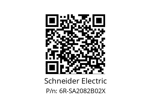   Schneider Electric 6R-SA2082B02X