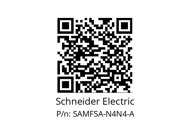   Schneider Electric SAMFSA-N4N4-A