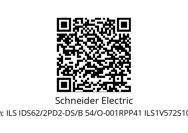   Schneider Electric ILS IDS62/2PD2-DS/B 54/O-001RPP41 ILS1V572S1014