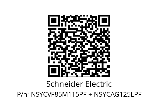   Schneider Electric NSYCVF85M115PF + NSYCAG125LPF