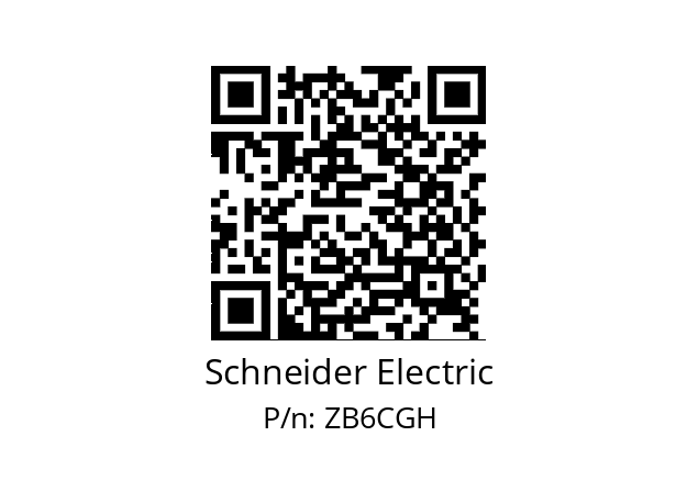   Schneider Electric ZB6CGH