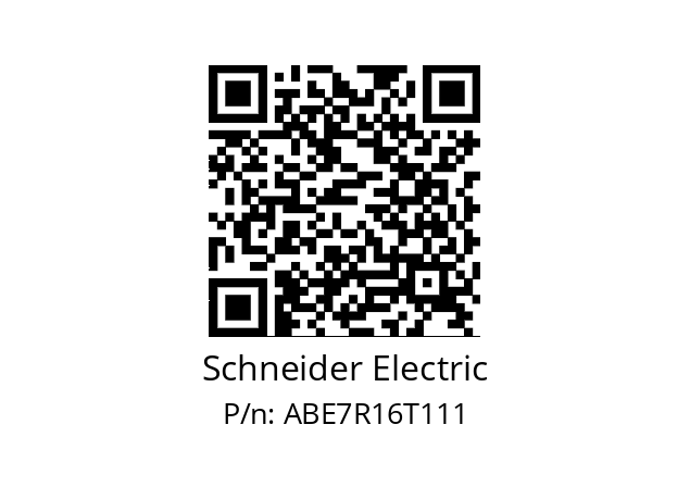   Schneider Electric ABE7R16T111