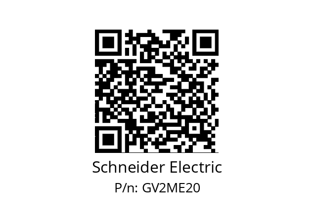   Schneider Electric GV2ME20