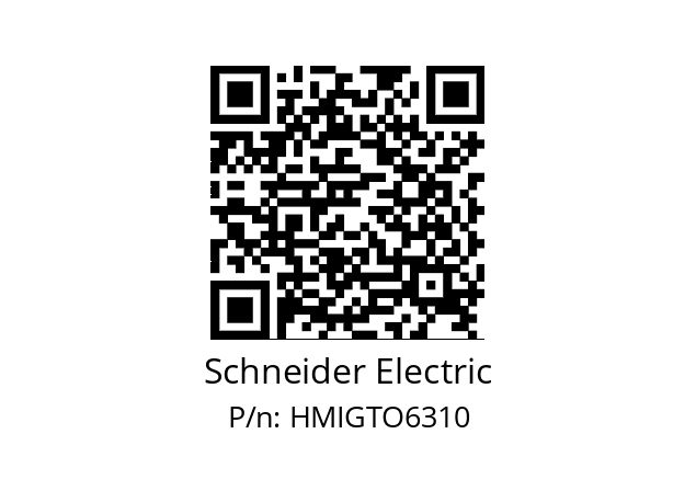   Schneider Electric HMIGTO6310