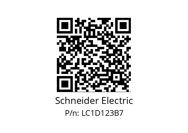   Schneider Electric LC1D123B7