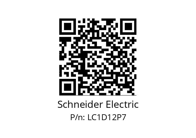   Schneider Electric LC1D12P7