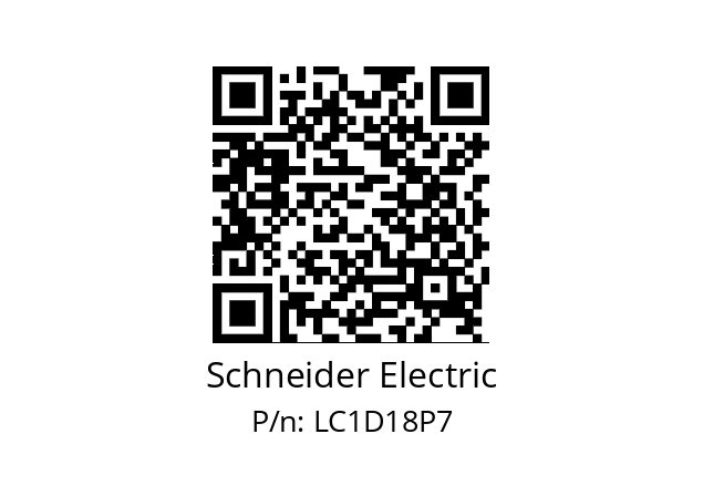   Schneider Electric LC1D18P7