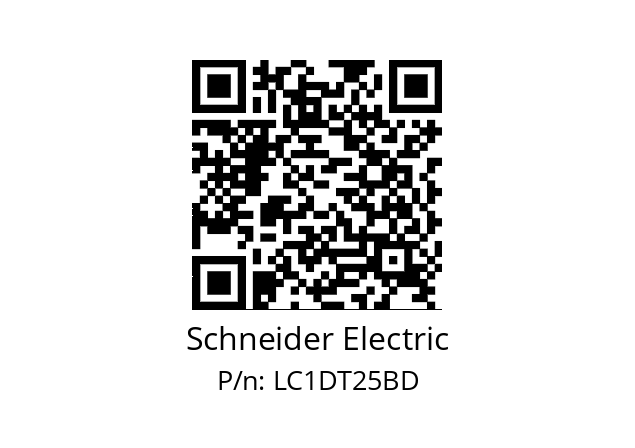   Schneider Electric LC1DT25BD