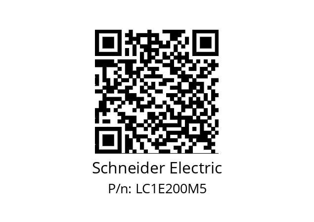   Schneider Electric LC1E200M5