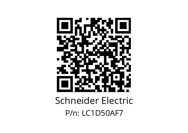   Schneider Electric LC1D50AF7