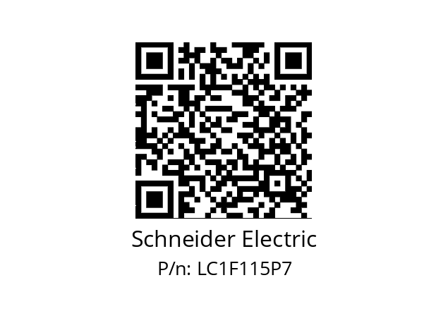   Schneider Electric LC1F115P7