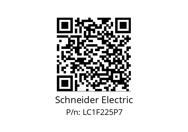   Schneider Electric LC1F225P7