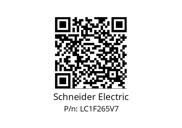   Schneider Electric LC1F265V7