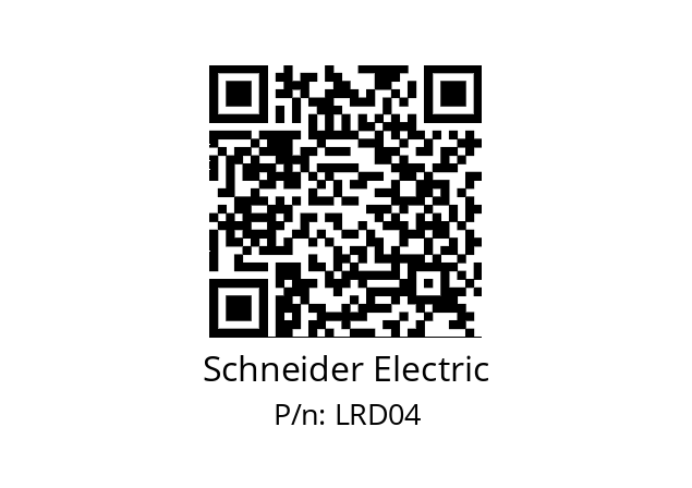   Schneider Electric LRD04