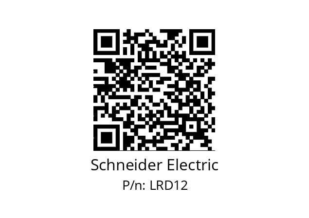   Schneider Electric LRD12