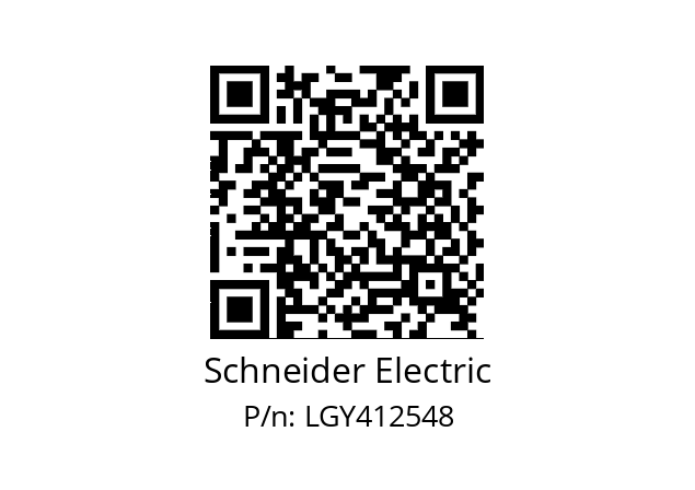   Schneider Electric LGY412548