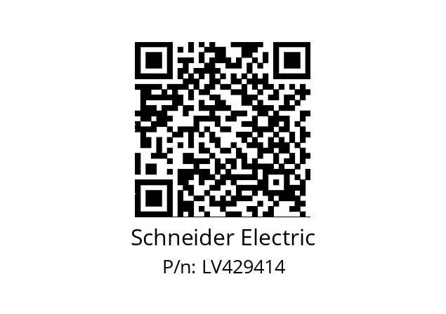   Schneider Electric LV429414