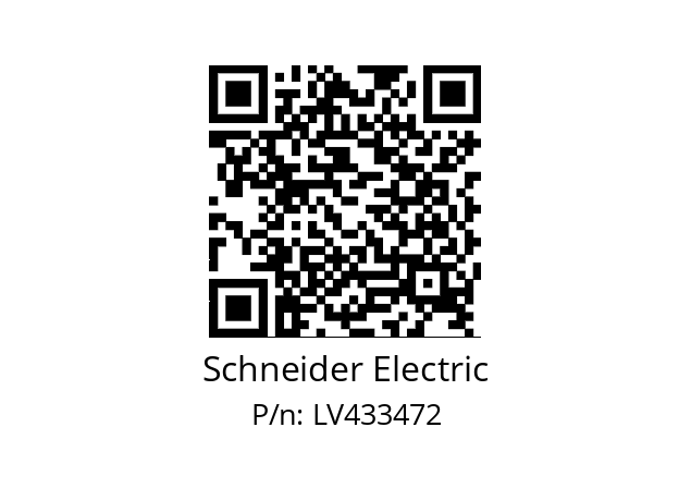   Schneider Electric LV433472