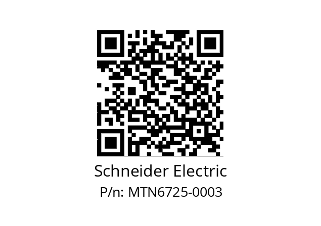   Schneider Electric MTN6725-0003