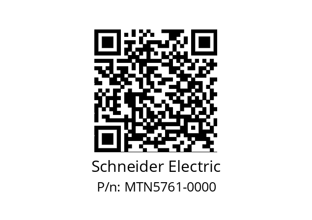   Schneider Electric MTN5761-0000