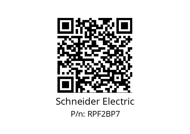   Schneider Electric RPF2BP7