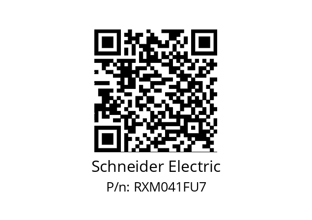   Schneider Electric RXM041FU7