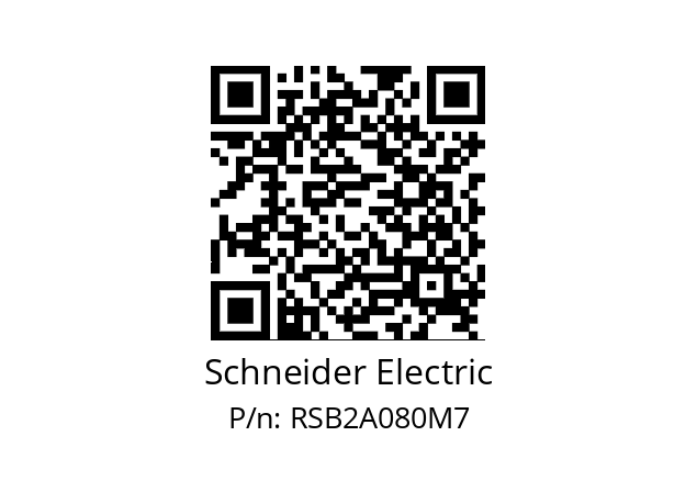   Schneider Electric RSB2A080M7