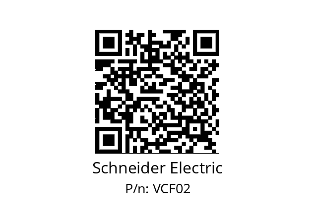   Schneider Electric VCF02