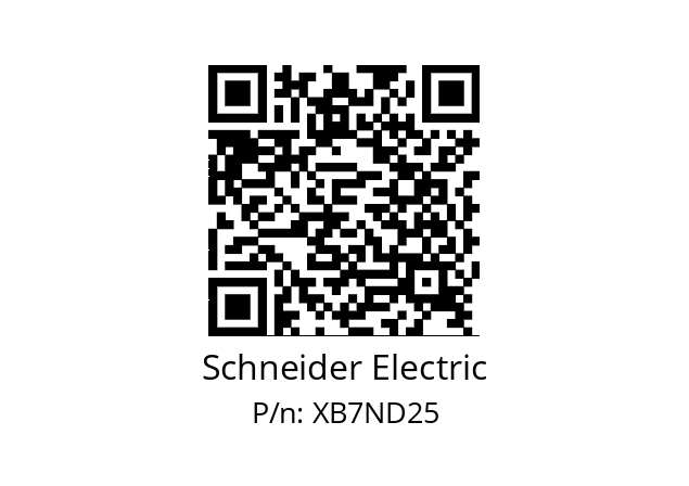   Schneider Electric XB7ND25